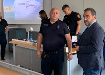 Contrasto alla radicalizzazione e al terrorismo, delegazione del Ministero degli Interni ucraino al Capri Campus