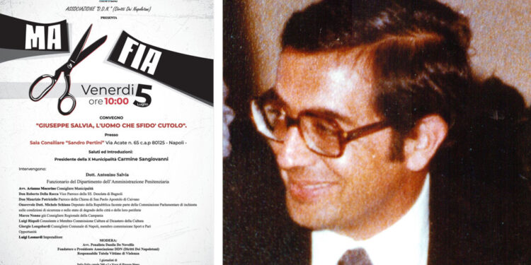 «Giuseppe Salvia, l’uomo che sfidò Cutolo», dibattito alla X Municipalità di Napoli