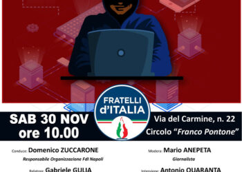 «Educazione della rete le nuove frontiere del web»: convegno di Fdi Napoli