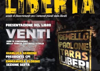 A Napoli la presentazione del libro «XX anni di conferenze nella trincea culturale d’Italia»