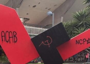 Manzo (FdI): «Al Vomero vandalismo ideologico, serve rispetto per la città»