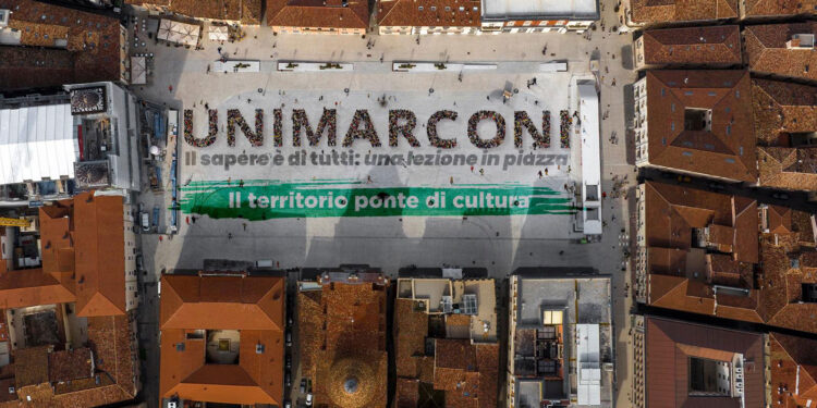 UniMarconi rende la conoscenza accessibile: in piazza «Il sapere è di tutti»