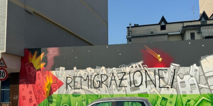 Acerbo, ‘nel Torinese imbrattato graffito dedicato a Gaza’