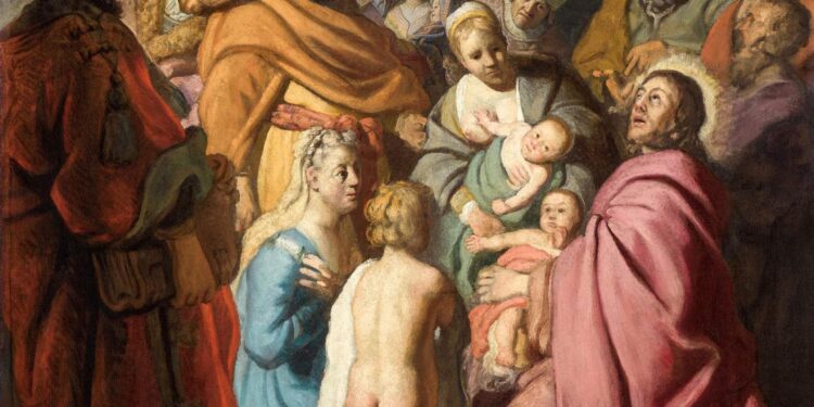 Un capolavoro ritrovato di Rembrandt, in asta ‘Cristo e i bambini’ restaurato