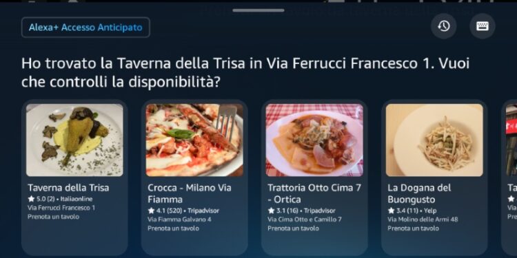 TheFork sbarca su Alexa+