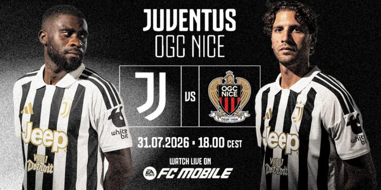 EA Sports FC Mobile trasmette in diretta le amichevoli estive della Juventus