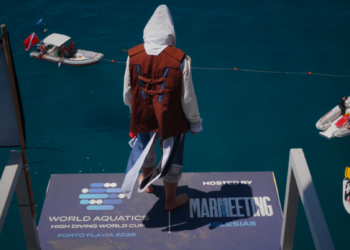 Il Salto della Fede di Assassin’s Creed alla Coppa del Mondo di High Diving