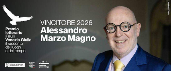 Allo scrittore Alessandro Marzo Magno il Premio letterario ‘Friuli Venezia Giulia’