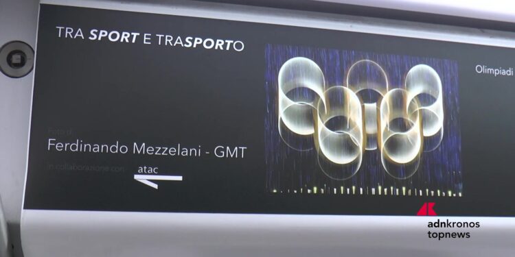 Roma, con Atac lo sport viaggia in metro con una mostra fotografica che celebra i grandi campioni