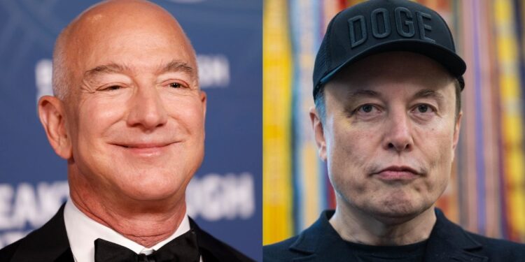 Musk vs Bezos, sfida tra miliardari: chi corre di più in borsa tra SpaceX e Amazon