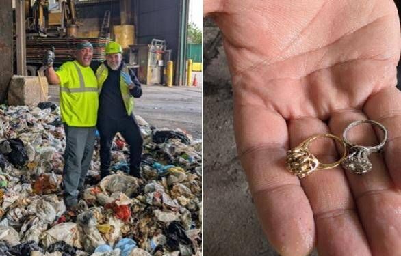 “Ho buttato due anelli tra i rifiuti”, li ritrova nella discarica: ‘miracolo’ a New York