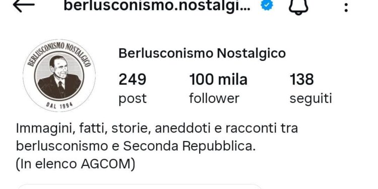 Da Instagram al marchio registrato, ‘Berlusconismo nostalgico’ diventa un brand
