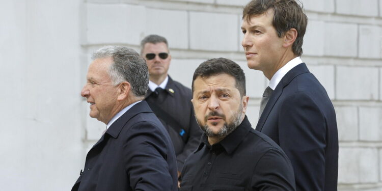 Zelensky, ai colloqui con inviati Usa anche i consiglieri per la sicurezza Ue