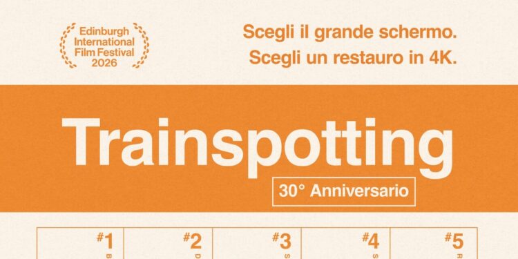 A 30 anni dall’uscita torna al cinema il film cult Trainspotting, restaurato in 4K