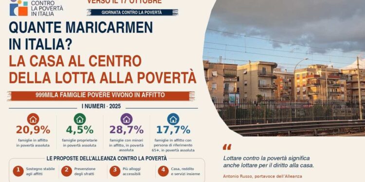 Alleanza contro la povertà, fragilità economica e abitativa sono legate