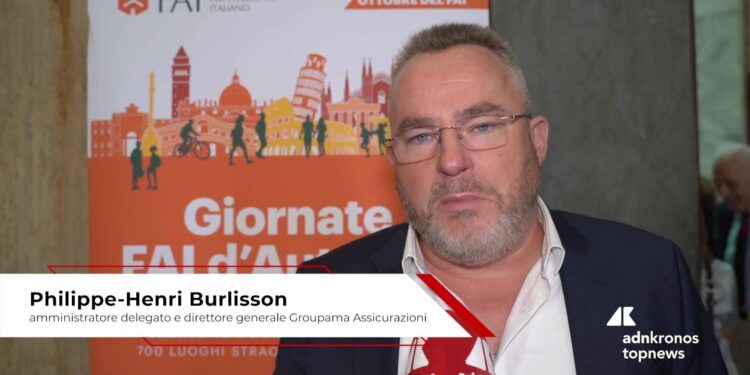Cultura: Burlisson (Groupama), ‘Con il Fai condividiamo un obiettivo comune, la protezione del territorio’